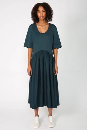 reside dress / dark teal