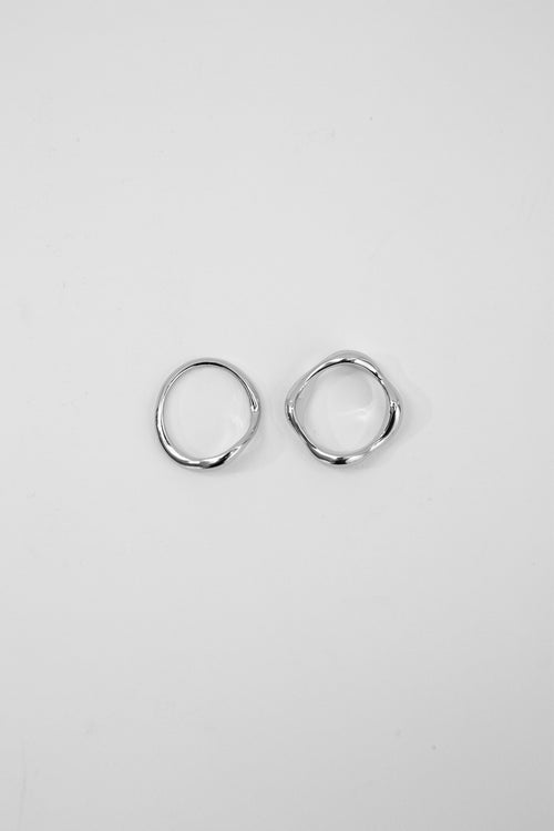 spate ring set / silver