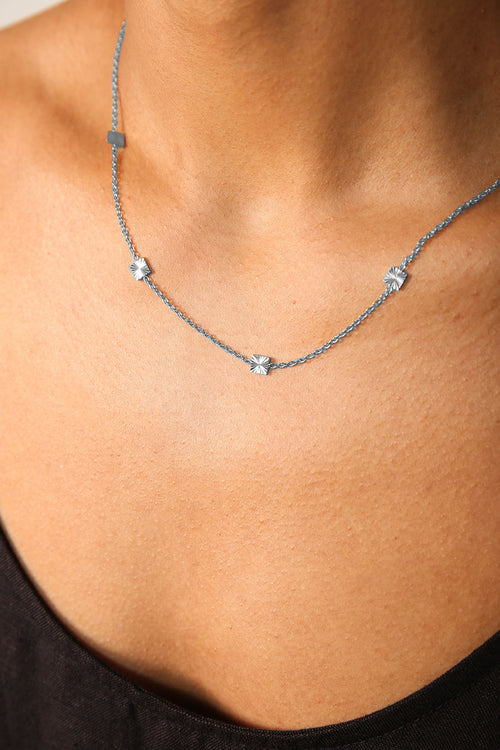 align necklace / silver