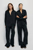 frame bias pant / black