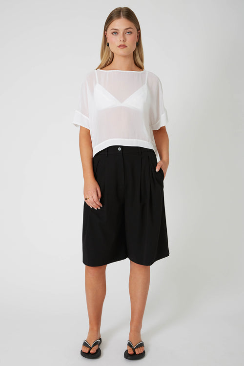 true bralette / vintage white