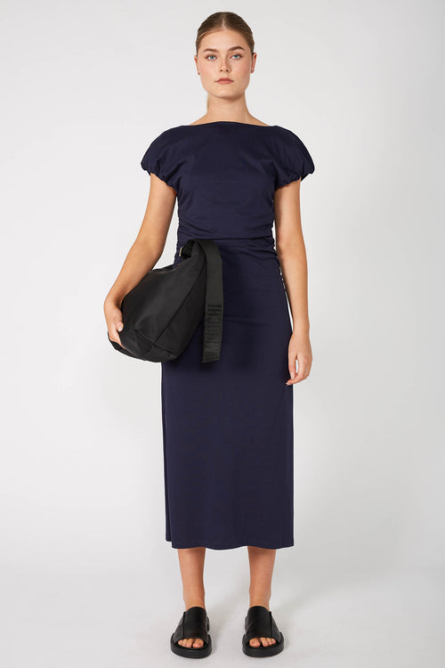 object dress / dark navy