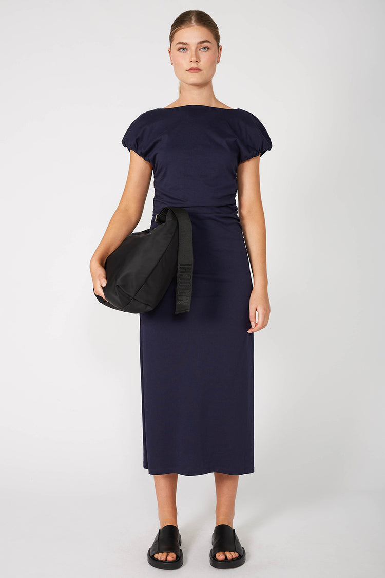 object dress / dark navy | m o o c h i