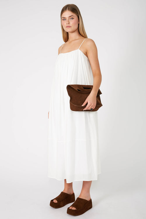 fold bag / rich brown