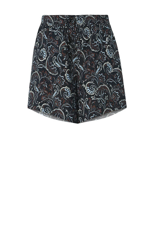 glint short / paisley print