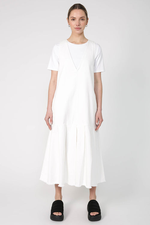 pace pinni dress / ivory white
