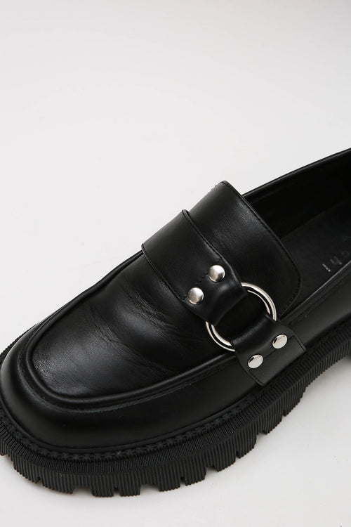 chief loafer / black