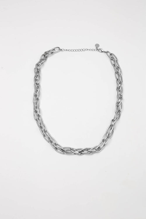 undivided necklace / silver