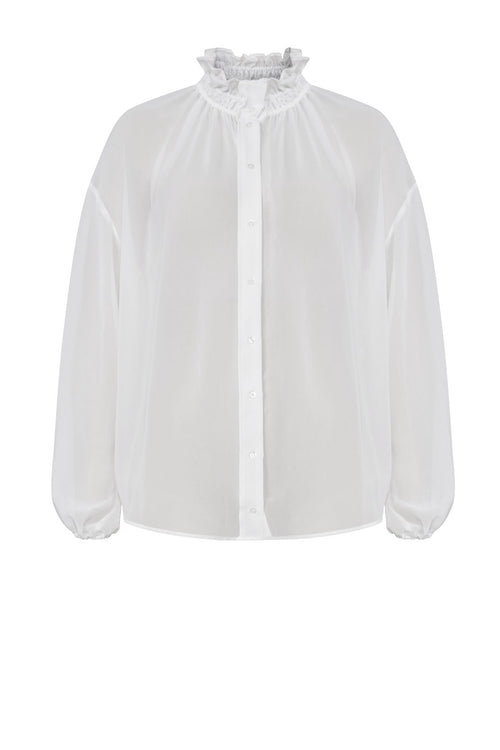 sleeper shirt / white