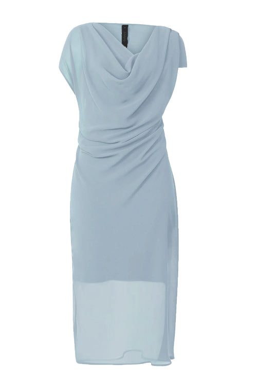 torrent dress / dusty blue