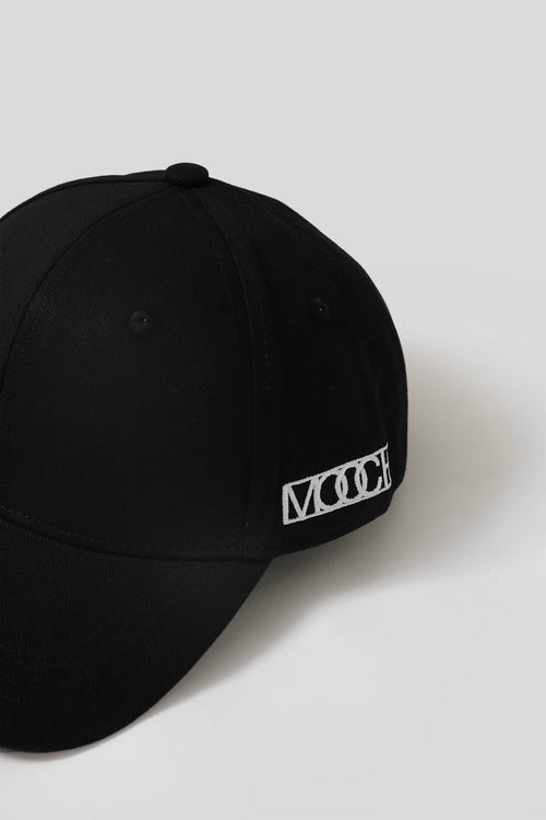 monogram cap / black|white