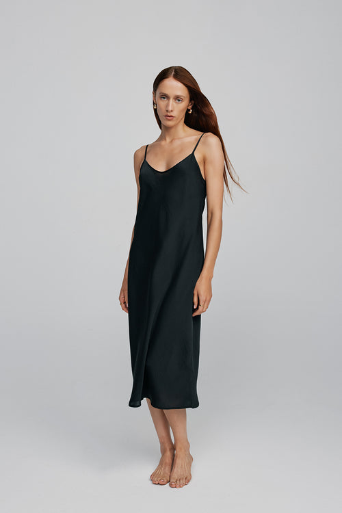 edit midi slip / black | m o o c h i edit midi slip / black | m o o c h i