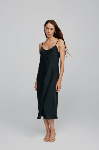 edit midi slip / black