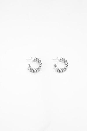 ladder hoop / silver
