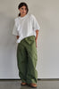 recede cargo pant / utility green