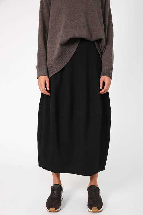 spin skirt / black