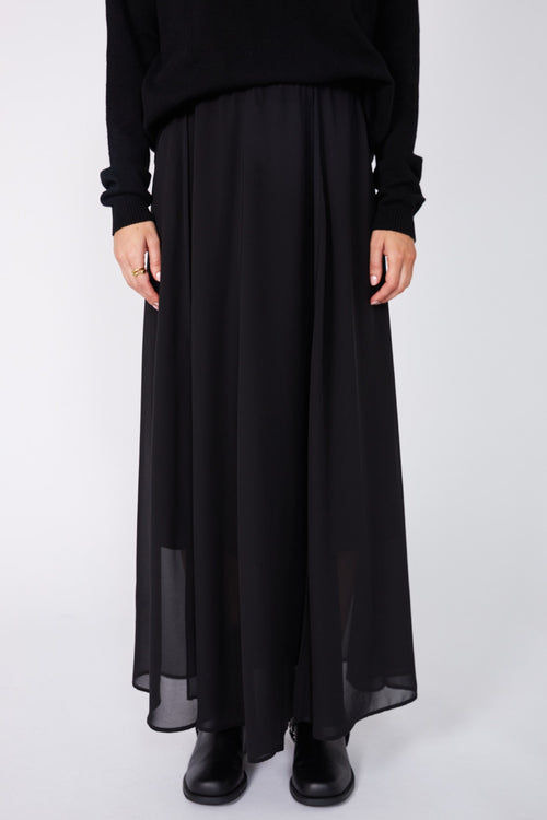 joined skirt / black