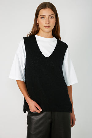 eternity vest / black