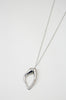 spate long necklace / silver