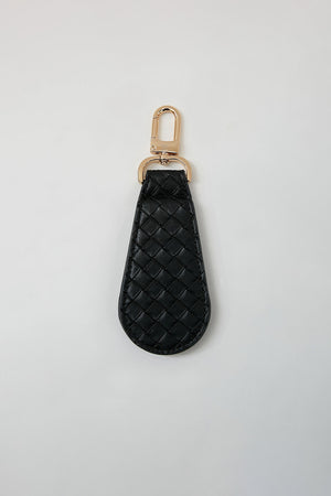 xx woven hat clip / black|gold