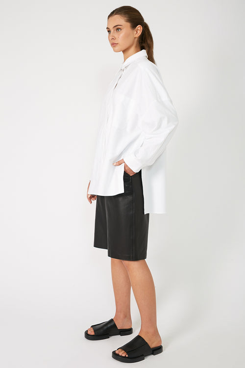 tabard shirt / white