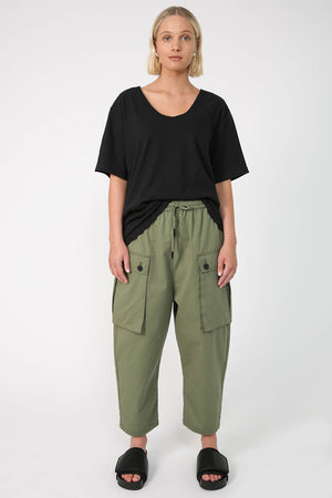 locate pant / khaki green