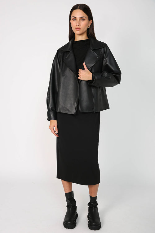 extend longsleeve dress / black