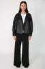 luxe moto jacket / black