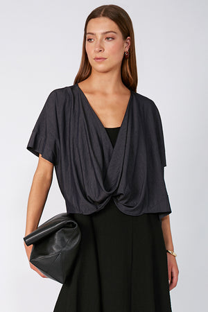 truss crop / ink melange