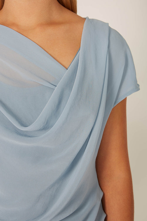 torrent dress / dusty blue