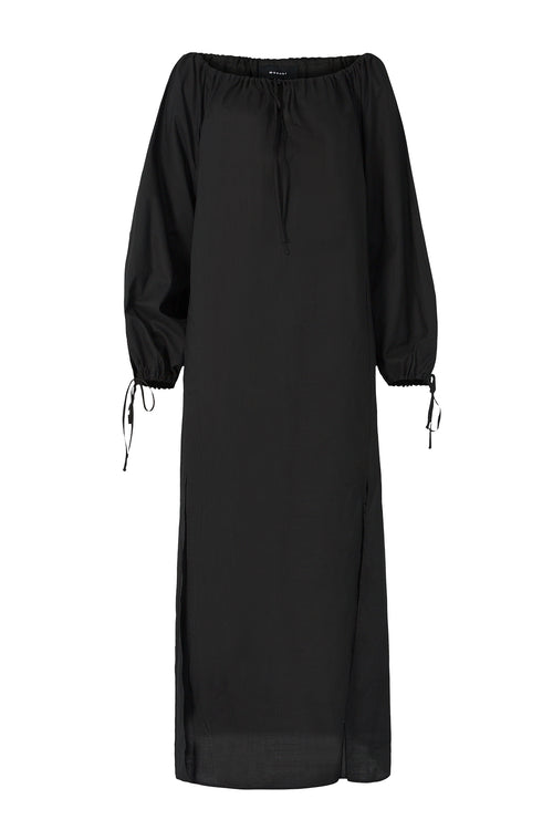 limit maxi dress / black