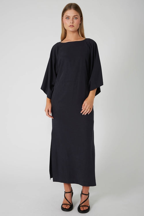 lapsed dress / navy