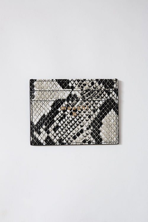 wild card holder / snake print