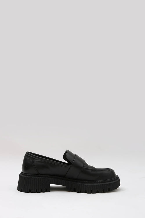 chief loafer / black