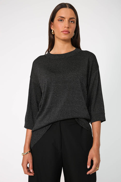 incite sweater / black|gunmetal