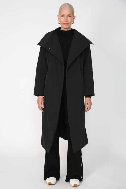 enact coat / black