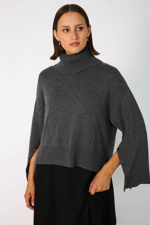 ambient sweater / storm grey