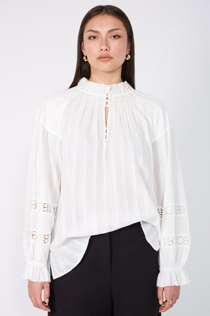 melody top / white