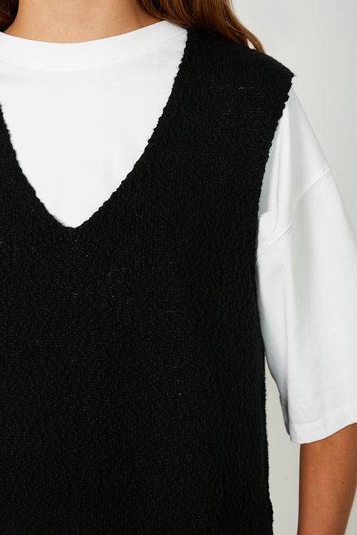 eternity vest / black