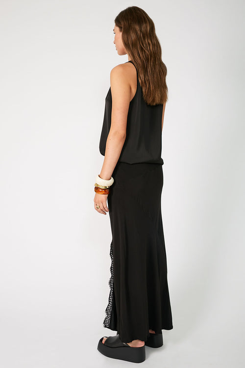 solace skirt / black