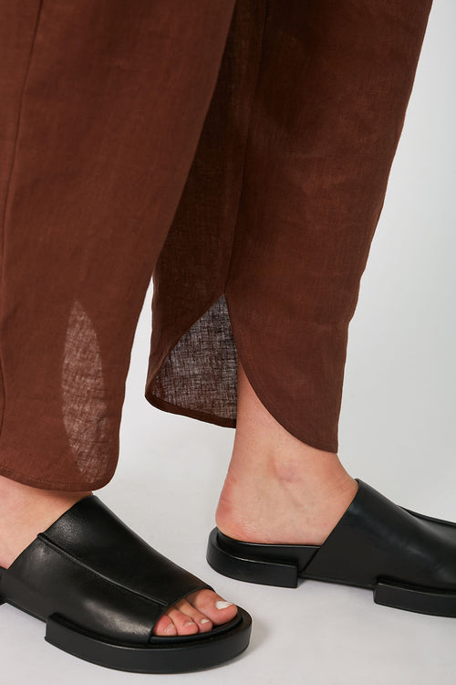 grandeur pant / copper chocolate