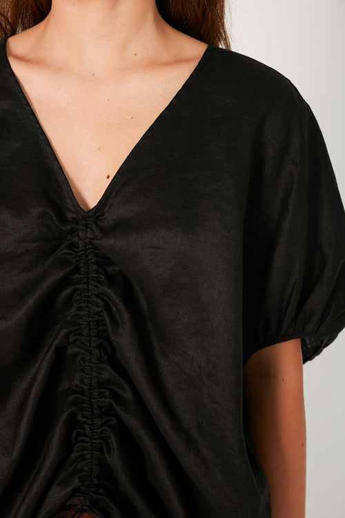 leashed top / black