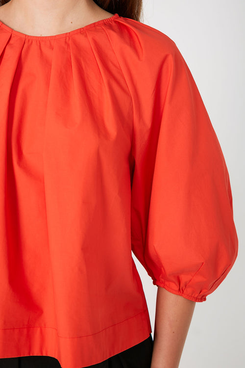 tether top / tigerlily orange