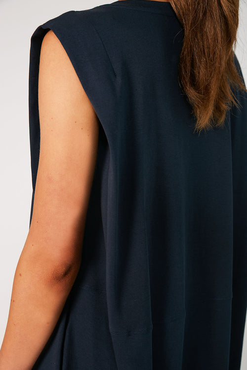 seek maxi dress / french ink