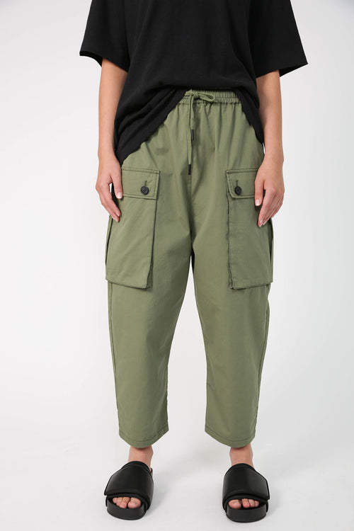 locate pant / khaki green