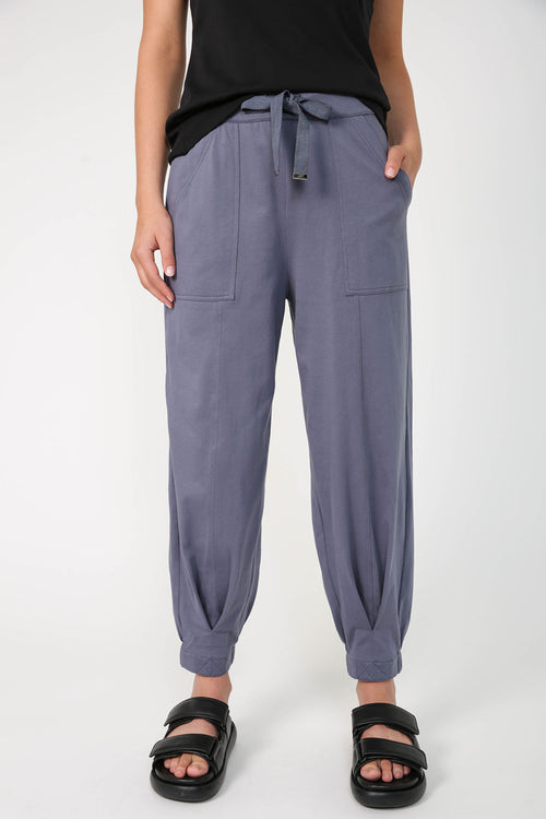 time out pant / grey blue