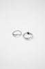 spate ring set / silver