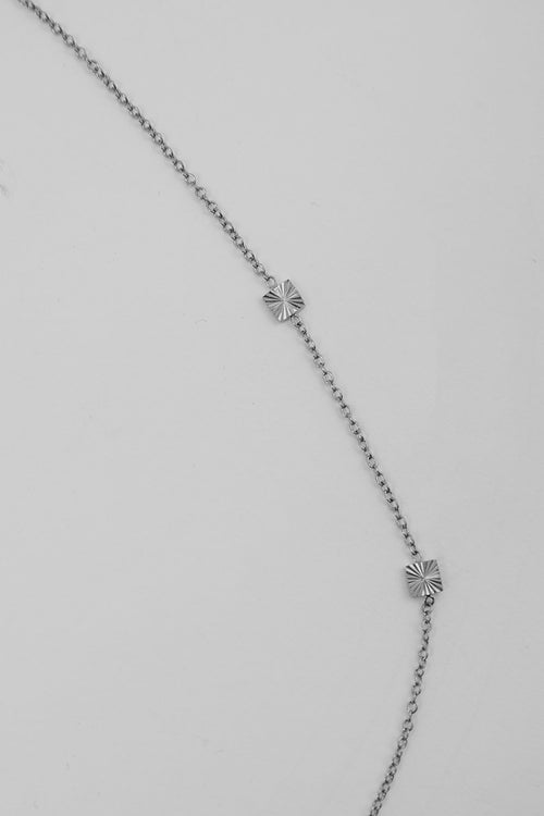 align necklace / silver