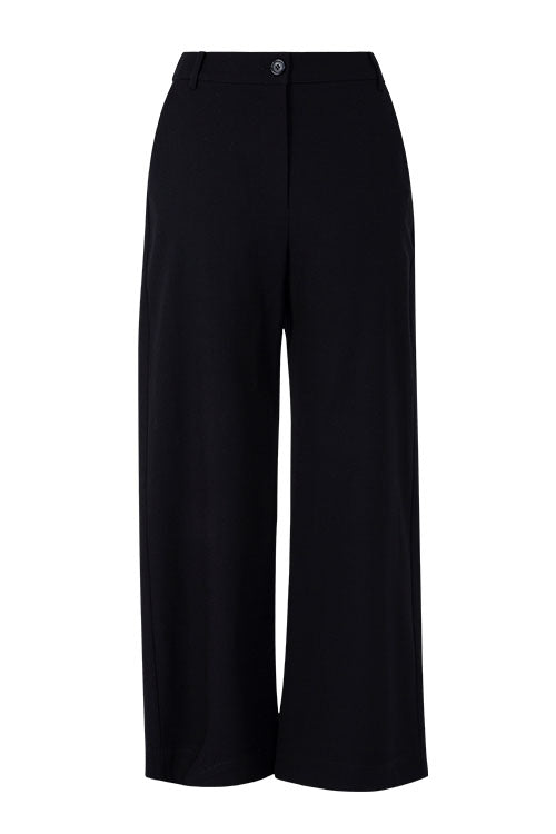 coached tailored pant / black