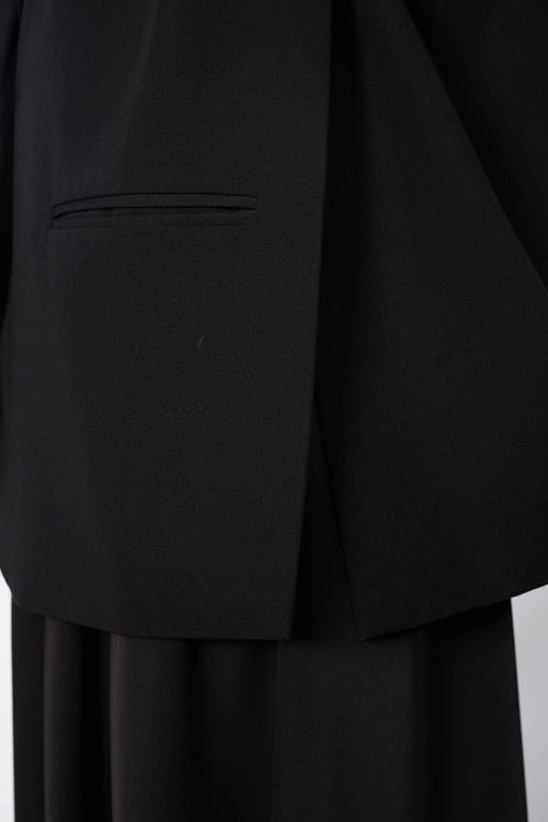 tabard blazer / black